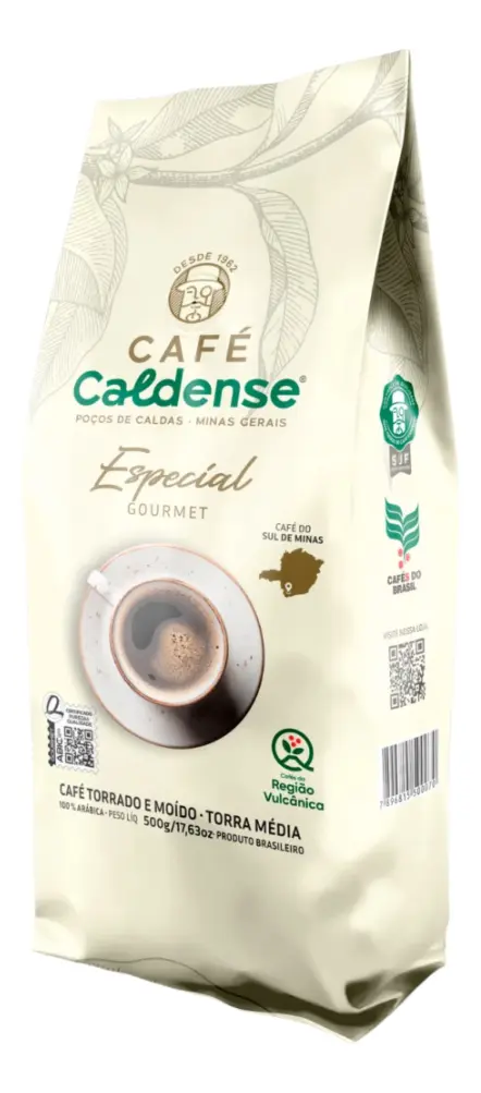Café Caldense 500g - Torrado E Moído - Especial Gourmet