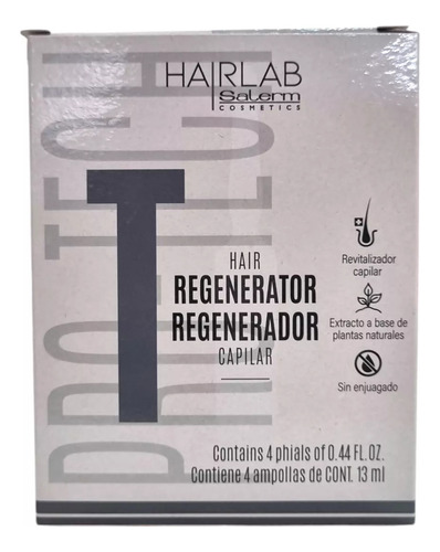 Salerm Ampolletas Regenerador Capilar Hair Lab