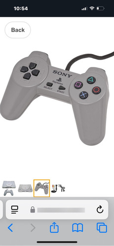 Playstation Video Game Consola Sony Gris (Usado)