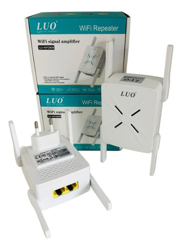 Repetidor Amplificador De Señal Wifi 2.4-5.8 Ghz. 4 Antenas