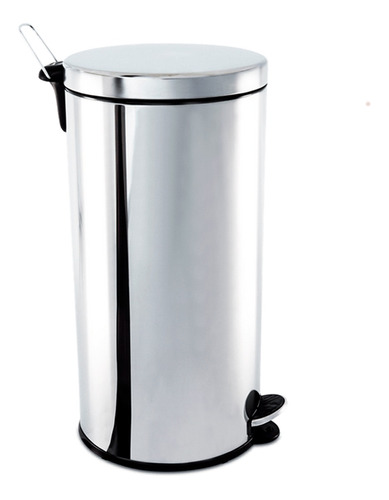 Lixeira Decorline Brinox Inox Com Pedal 30 Litros 3040/205