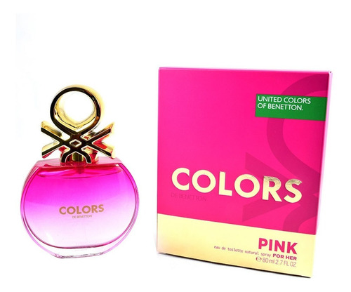 Perfume Benetton Colors Pink 80ml