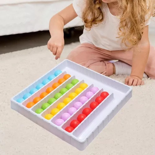 Lj De Clasificación De Colores, Pelotas, Juego Sensorial,