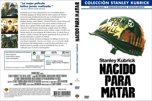 Nacido Para Matar - Stanley Kubrick - Dvd