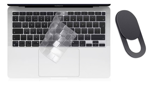 Protector De Teclado Para Macbook Pro + Cubre Cámara A2338