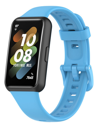 Malla Silicona Para Huawei Band 7 Varios Colores Repuesto