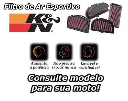 Imagem 3 de 3 de Filtro De Ar Esportivo K&n Kawasaki Ninja Z1000 (ka-1111)