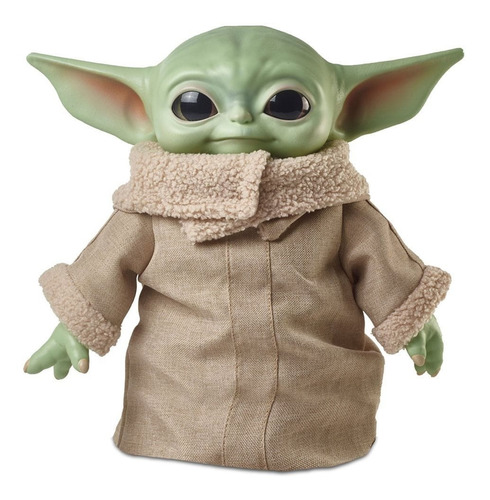 Imagem 2 de 4 de Boneco De Pelúcia Mattel Star Wars The Mandalorian Baby Yoda