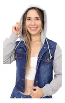 Comprar Casacas De Mujer En Jeans En Manga Franela