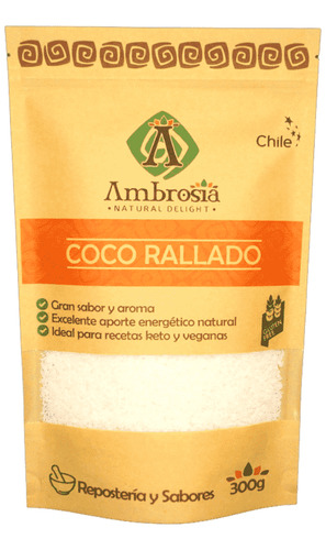 Ambrosia Coco Rallado Sin Gluten 300 G
