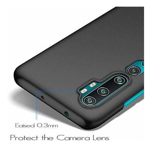 Imagen 3 de 7 de Funda Xiaomi Mi Note 10/mi Cc9 Pro/note 10 Pro-(grava Negro)