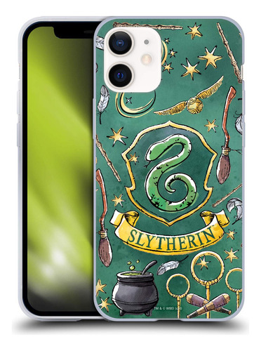 Diseños De Casos Oficiales Harry Potter Patrón Slytherin Mue