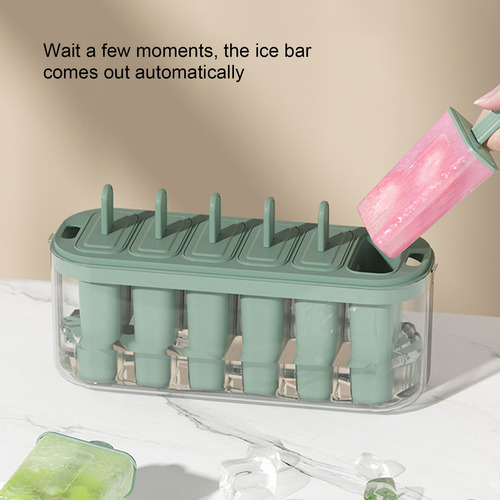 Moldes Para Barras De Hielo Con 6 Cavidades Para Hacer Crema