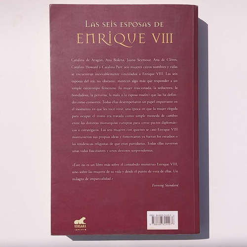 Enrique Viii Seis Esposas Ana Bolena Histoira Inglesa Fraser (Usado)