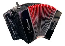 Comprar Acordeon Minuano 8 Baixos All Black 21 Botões Gaita Sanfona