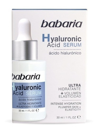 Serum De Ácido Hialurónico Hidratante Vegano 30ml.  Babaria