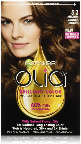 Set De 3 Tintes Permanentes Garnier Olia Oil Para El