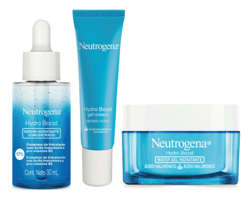 Neutrogena Kit Rutina Hidratación Facial Inicial 3 Unid