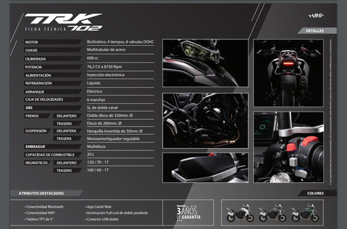 Trk 702- Benelli - Turismo - Mejor Precio Financiación - Ld