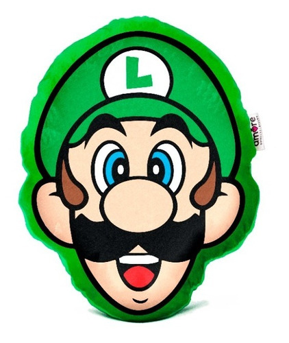 Cojin Decorativo, Luigi, Super Mario Bros