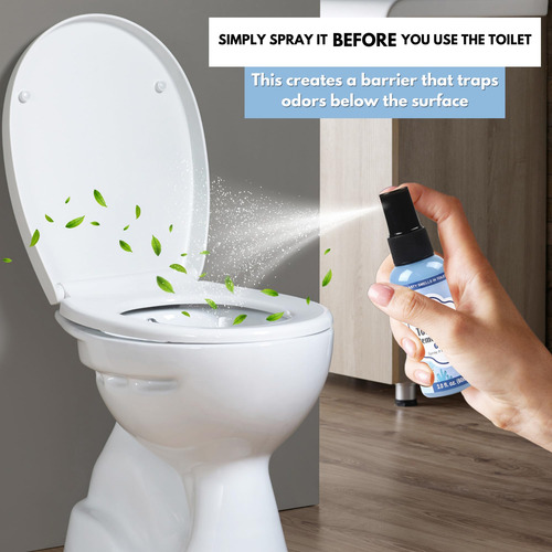 Spray Eliminador De Olores Lavabo Aroma Océano 100 Usos