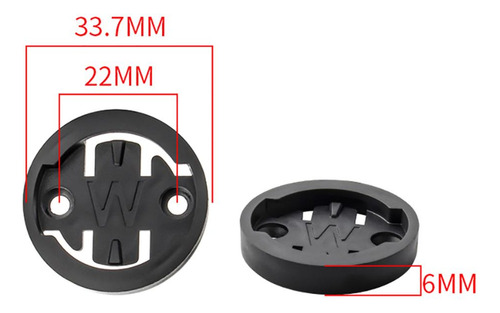 2 Soporte Adaptador Para Teléfono Con Tapa W 33.7x6mm