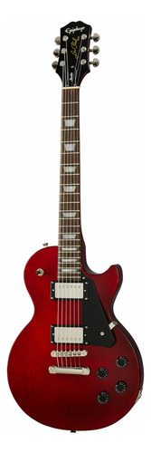 Guitarra Electrica EpiPhone Les Paul Studio Wine Red Color Rojo