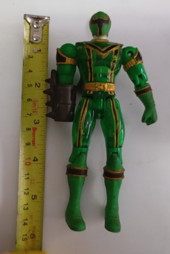 Boneco Power Rangers Verde Mistic Force (Usado)