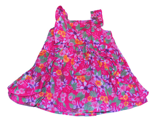 Vestido Bebe Niña Fucsia Pillin (pvw816fuc)