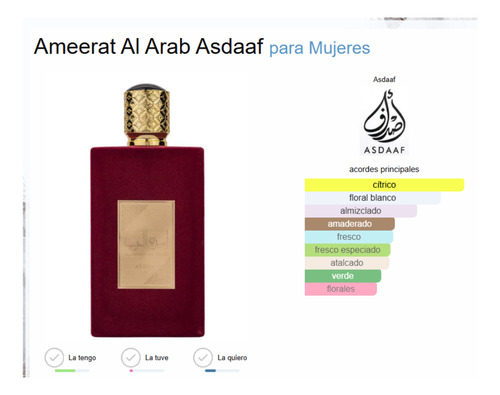 Asdaaf Ameerat Al Arab Edp 100ml Unisex