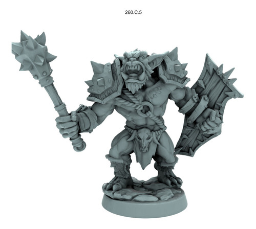 Miniaturas Bugbear Rpg Compatível D&d Dnd Dungeon & Dragons