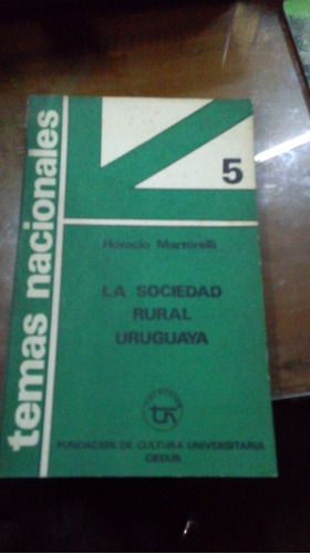 Libro La Sociedad Rural Uruguaya