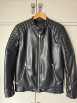 Comprar Campera Cuero Ecológico Zara Talle L