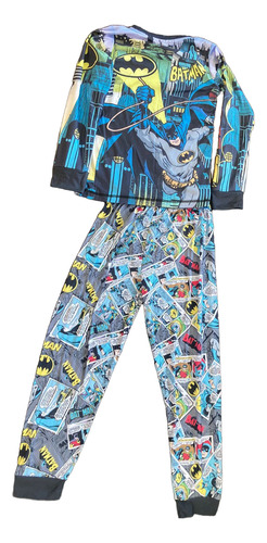 Pijama Batman Niño 2 Pieza
