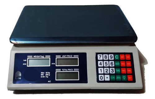 Balanza Grande 200g-40k Bodega Bateria Recarga Electrica X3u
