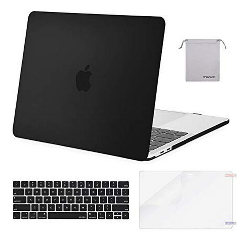 Funda Macbook Pro 13'' M2 - 4 Accesorios, Negro