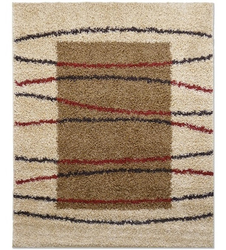 Alfombra Shaggy D7 Beige 133x180 Oferta