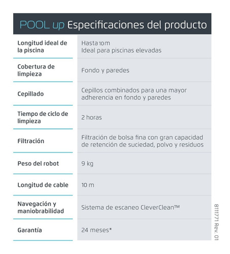 Robot Limpia Alberca Dolphin Maytronics Pool Up