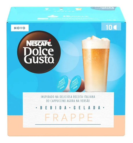 Cápsulas Dolce Gusto Frappe 10 Un - Caixa