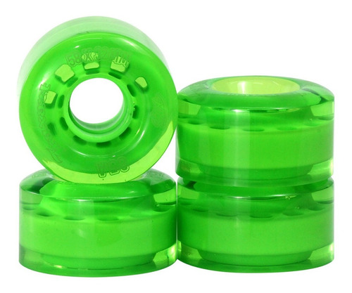 4 Rodas Quad Traxart Style Verde 58mm X 32mm+ Brinde