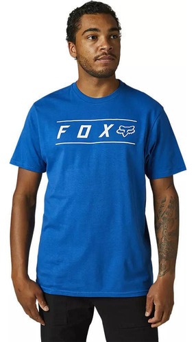 Polera Lifestyle Pinnacle Azul Fox