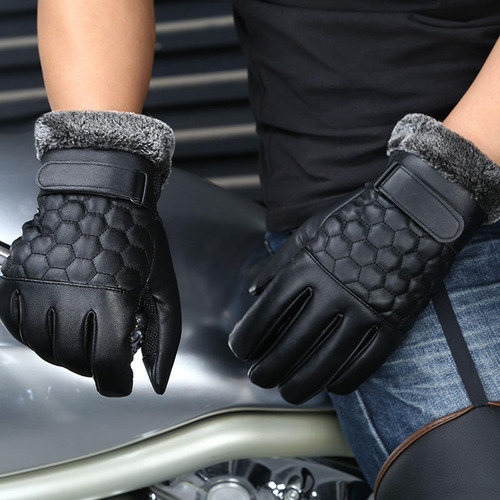 Guantes De Invierno Guantes Térmicos Suaves Raya De Felpa