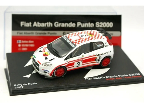 Fiat Abarth Grande Punto S2000 Anton Alen Rally Diecast