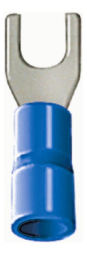 Pre-isolado Crimper Forquilha 1,5/2,5 Azul M4 Tpf224%  Fr247