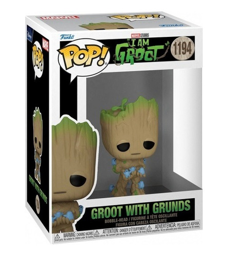 Funko Pop! Marvel - Groot With Grunds