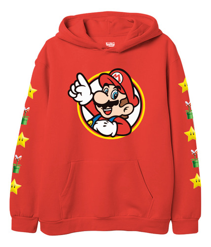 Sudadera Mario Bros Peach Feeling Peachy Duraznos Emogi