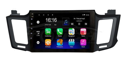 Auto Radio Android Toyota Rav4 2013-2018 2gb + 32gb