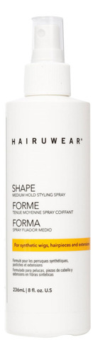 Hairuwear Shape Medium Hold Styling Spray For Wigs & Hair