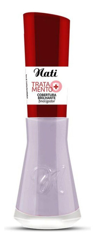 Esmalte Tratamento Cobertura Brilhante 8ml - Nati