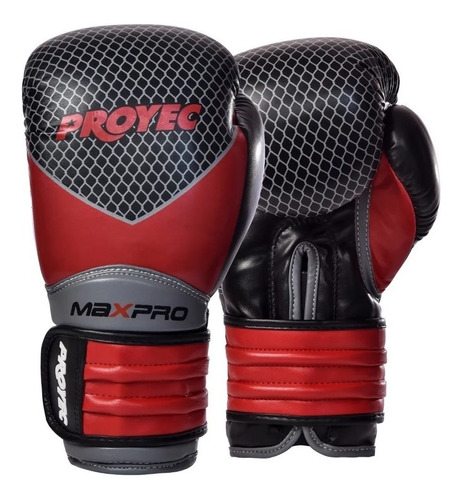 Guantes Boxeo Proyec Max Pro Kick Boxing Box Profesional